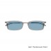 Компьютерные очки с магнитным кейсом. ThinOptics Brooklyn Blue Light Blocker Glasses 0